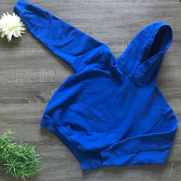 Gildan Other - Blue Hoodie with Front Pocket